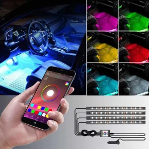 48 LED DC 12V APP Interior LED Accent Kit
