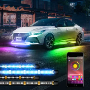 APP Remote Control Colorful LED Underbody Lights