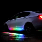 Automotive Exterior Atmosphere Light Car Door Frame Decorative Light Bars