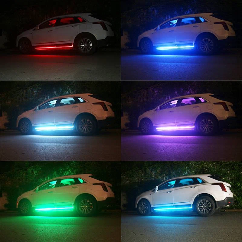 Automotive Exterior Atmosphere Light Car Door Frame Decorative Light Bars - Image 2