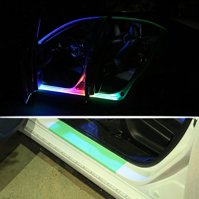 Automotive Exterior Atmosphere Light Car Door Frame Decorative Light Bars - Image 4